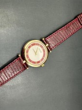 Vintage Gucci 2000m GP Burgundy Dress Watch