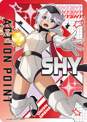SHY UA24BT/SHY-1-AP07 SHY Action point Union Arena Card SHY UA24BT/SHY-1-AP07 SHY Action point Union Arena Card
