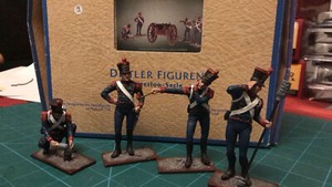 Soldat de plomb DISTLER / SCHUCO - Français de la jeune garde premier