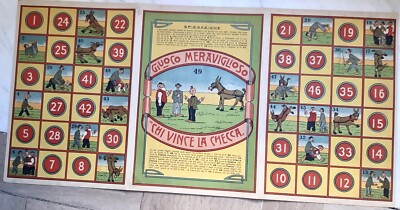 Streckenspiel Wunderspiel Fortunello 40er Jahre