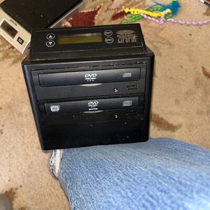 CD Duplicator DVD Duplicator  CD Burner Zipspin DVD-121-PRO WM-DC Used