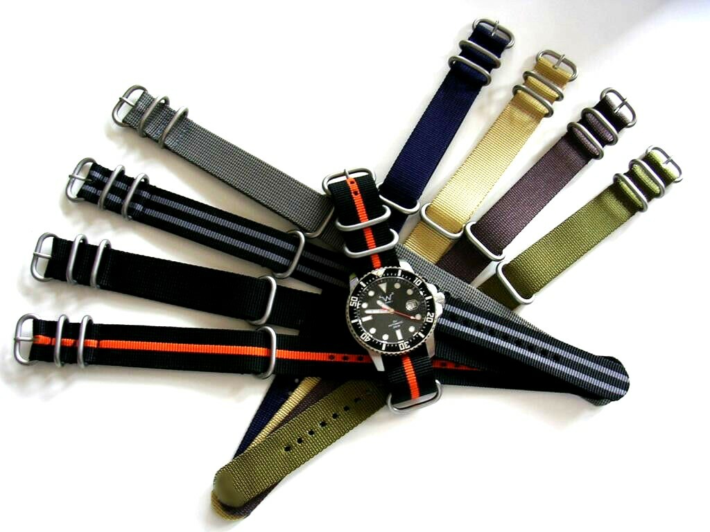 NATO G10 UTC HD Ballistic Nylon MoD Military Dive watchband strap