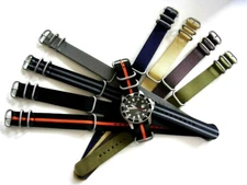 NATO G10 UTC HD Ballistic Nylon MoD Military Dive watchband strap Bond IW SUISSE