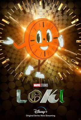 2021 Loki Movie Poster 11X17 Marvel Avengers God of Mischief Mobius Sylvie  