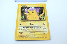 Pokémon TCG Base Set Pikachu Grade 9.5 Individual Collectible Card