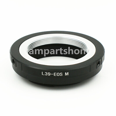 Leica M39 L39 39mm Lens to EF-M EFM mount camera Adapter M5