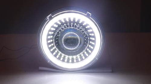 Kits combinados de faros LED de 7"" para Jeep Wrangler JK JKU 2007-2018 luces antiniebla de 4" - Vídeo 1 de 1