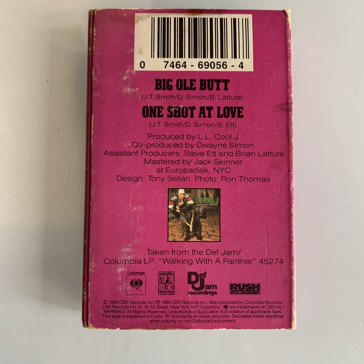 洋楽 G-RAP Big-O tape LL Cool J Big Ole Butt (Cassette) Single | eBay