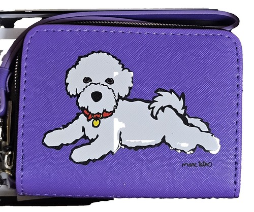 MARC TETRO 3-PIECE MINI BACKPACK KEYCHAIN CARD HOLDER DOG  display picture 1