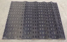 NOTRAX INTERLOCKING DRAINAGE MAT CHEMICAL RESISTANT 4' X 5', 12"X12" SQUARES