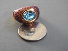 gorgeous Kenneth J Lane KJL faux Blue Topaz & Enamel RING 7.25 — photo 2