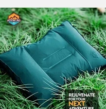ZOOOBELIVES Self-Inflating Camping/Travel Compressible Foam Pillow