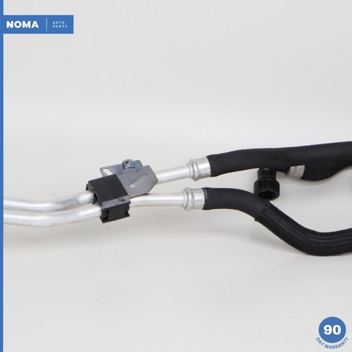 13-15 Jaguar XF X250 2.0L Turbo RWD Gearbox Oil Cooler Pipe CW937R081AA OEM - Picture 3 of 15