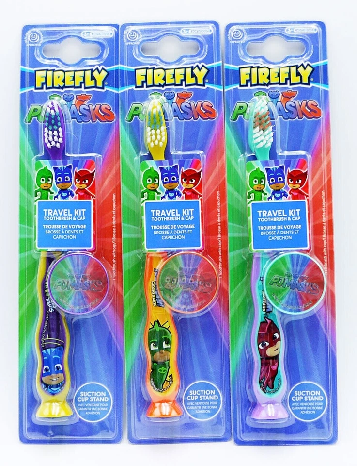 Firefly PJ Masks Single Toothbrush For Kids Oral Care X1 Randomly Supplied
