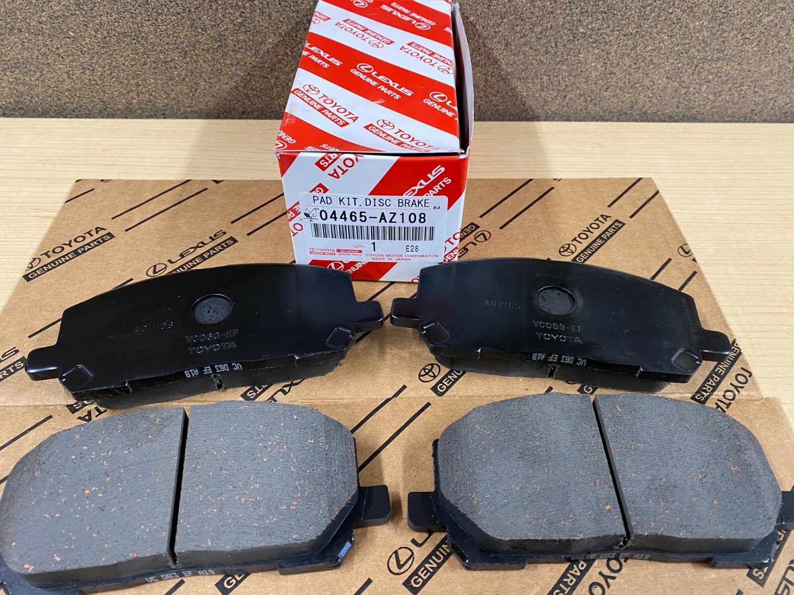 PowerStop Brake Pad Set | 2001–2007 Toyota Highlander (Z23-884)