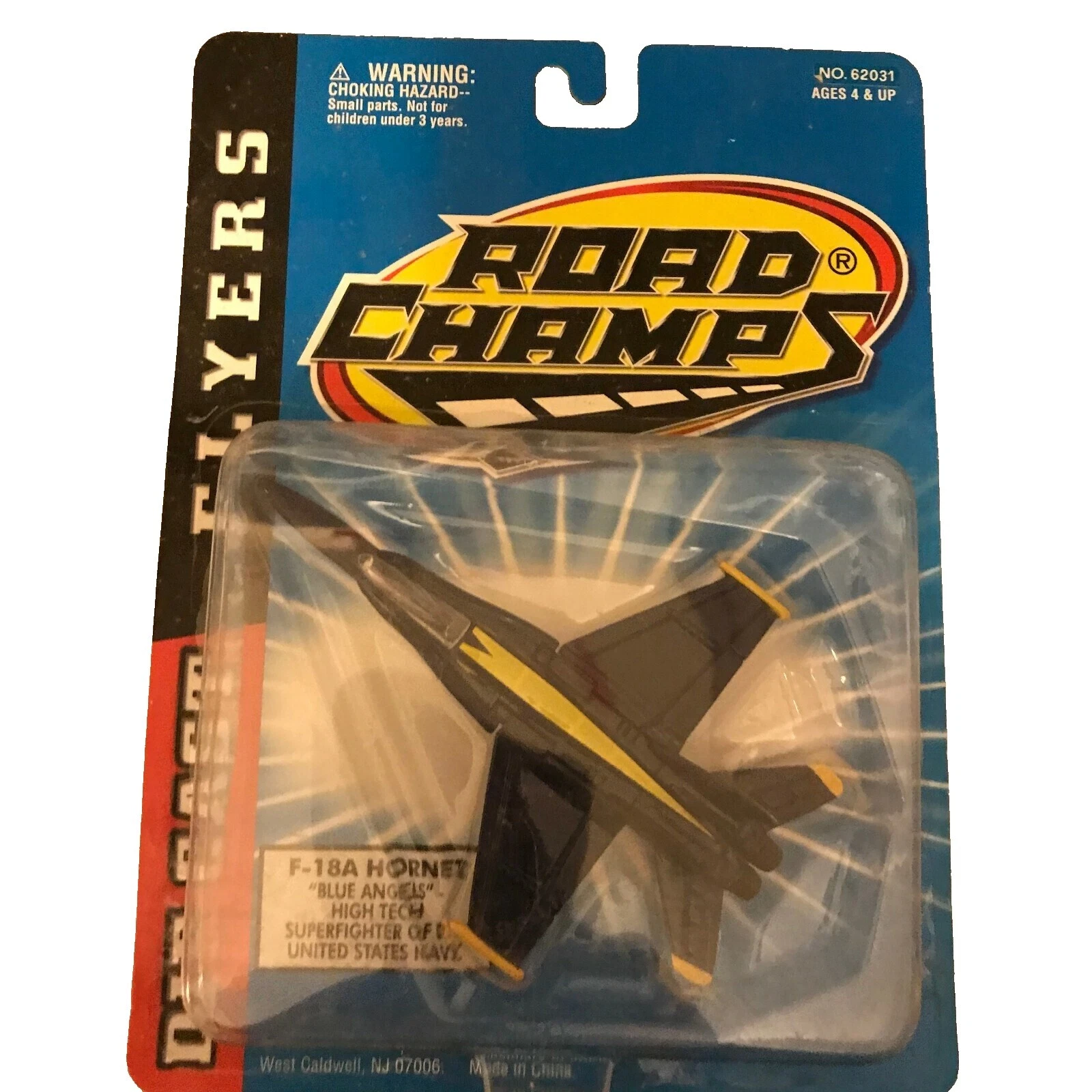 Road Champs 1:8 aviones y naves espaciales Diecast contemporáneos