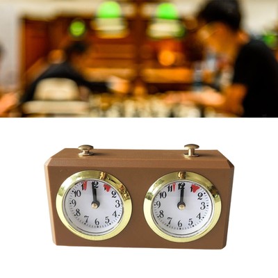 Professionelle Schachuhr Timer, International Retro Mechanische Schachuhr für