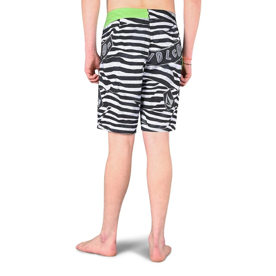 Volcom Lido Estampado Mod 50.8cm Bañador - Verde Eléctrico - Imagen 4 de 4