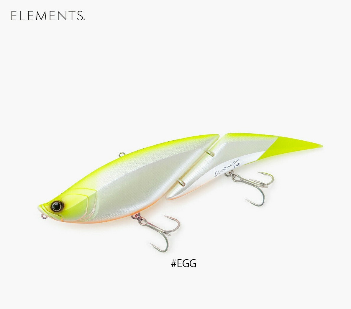 DaVinci 190 Floating 2 Oz # Gill ELEMENTS Slant Joint Swim Bait