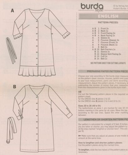 NO ENVELOPE Burda, McCall's, Simplicity & More Sewing PATTERNS WITHOUT PACKAGING - Picture 20 of 68