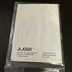 POWER FACTOR Atari Lynx NEW CARTRIDGE AND MANUAL NO BOX