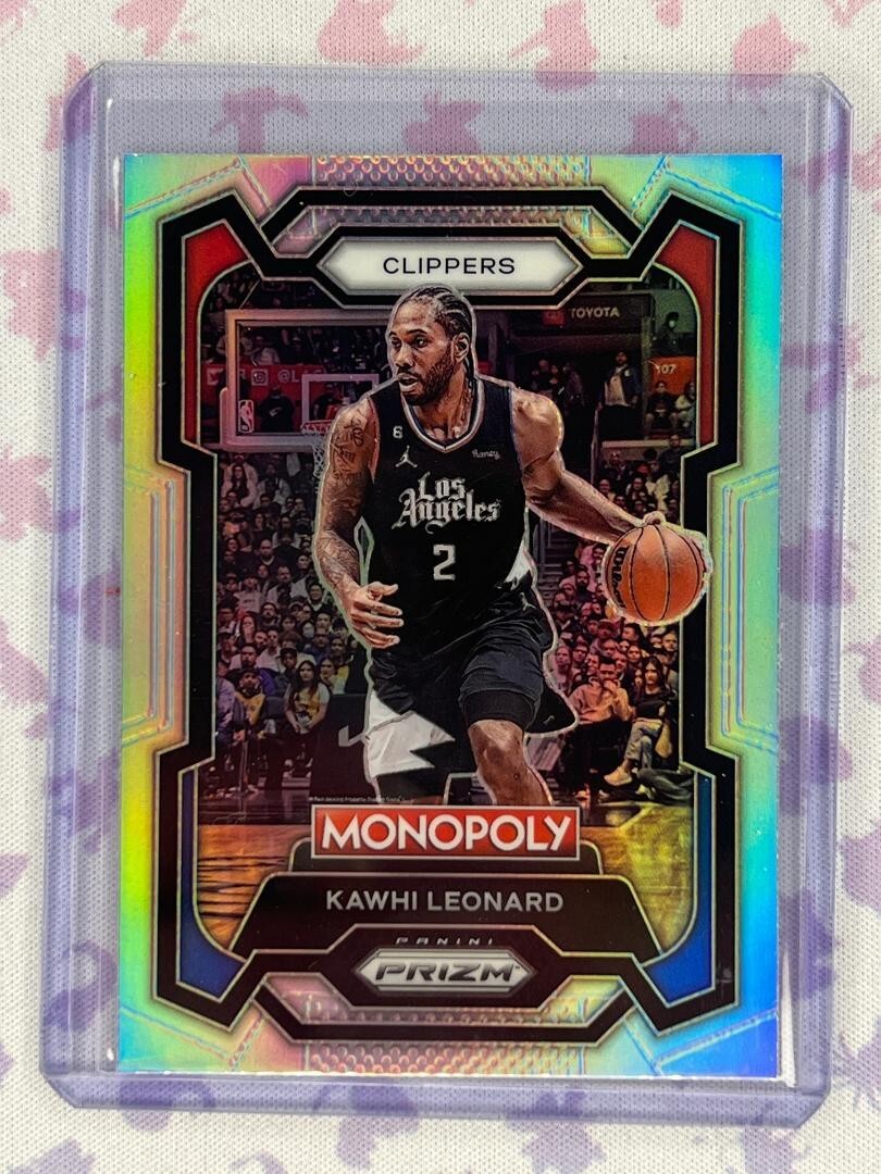 2023-24 Panini Prizm Monopoly Kawhi Leonard Silver Prizm #37 Clippers