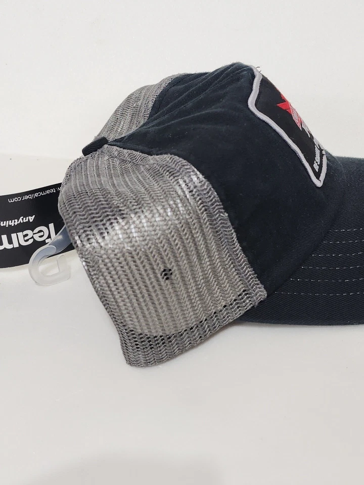 Gorra de béisbol ajustable Kurt Busch #97 Smirnoff Ice negra/gris calibre de equipo Foto 2 de 4