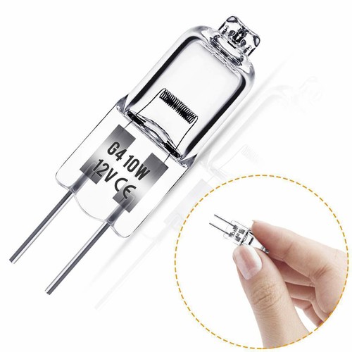 10 x G4 HALOGEN BULBS 5W 10W 20W Warm Light Globe Warm White 12V 2-pin base lamp - Picture 15 of 16