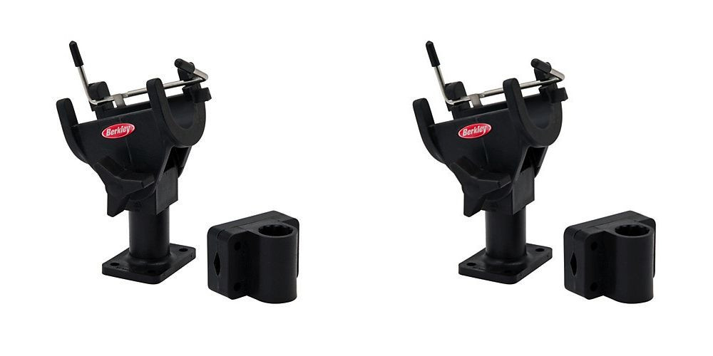 2 Pack of Berkley QSRH Quick Set Boat Rod Holders eBay