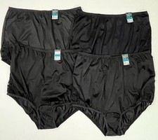 Vanity Fair Perfectly Yours Lace Nouveau Brief 13801 9/2XL 4pr Black NWT