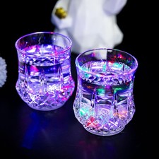 Flash Light Up Cups Shot Glasses Plastic 6.8 ...