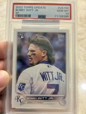 2022 Topps Update US100 Bobby Witt Jr. SP RC PSA 10