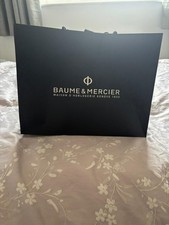Baume & Mercier Riviera Men's Automatic Watch Blue Stainless Steel, Rubber Strap
