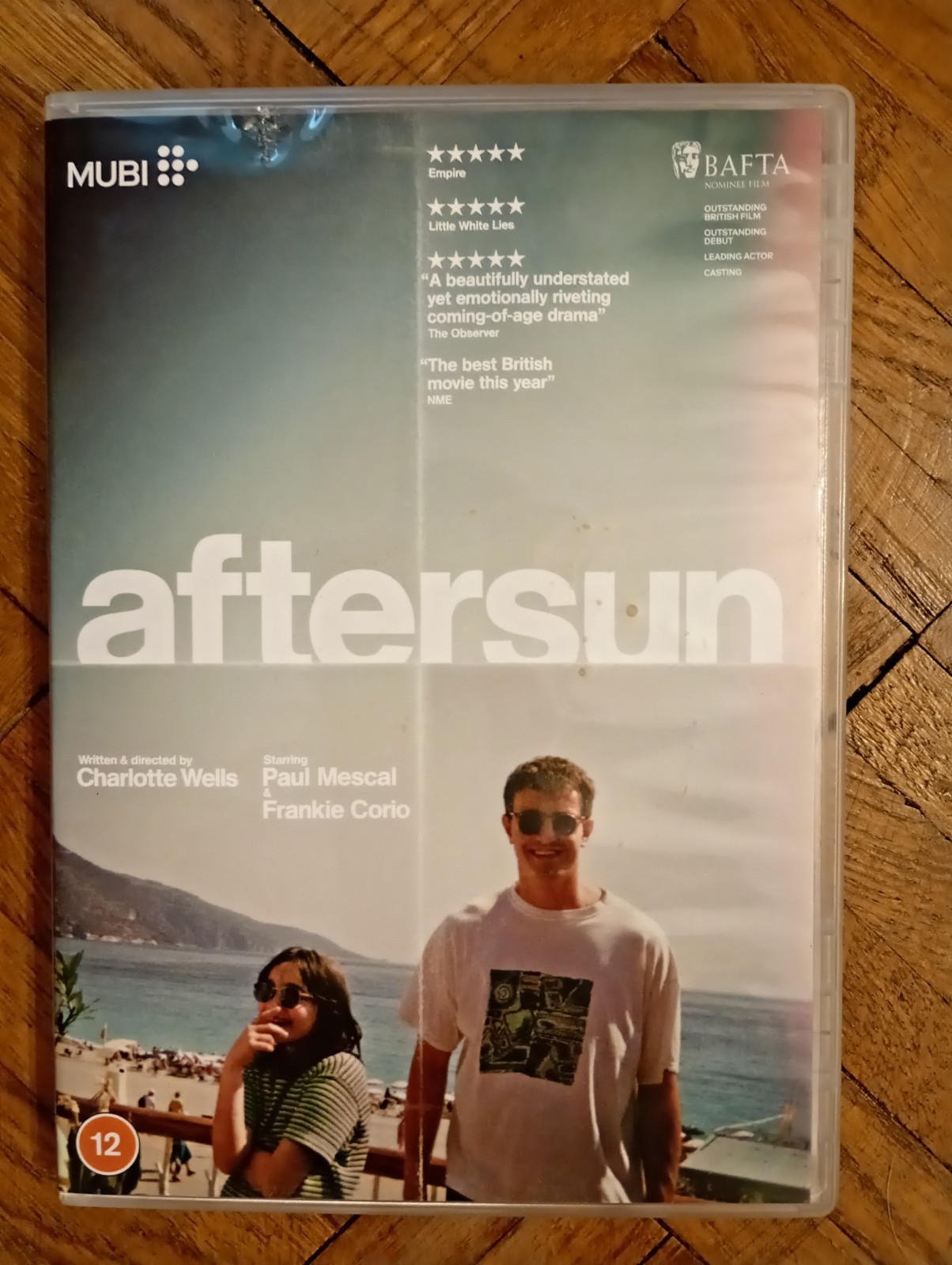 Aftersun DVD (2023) Paul Mescal, Wells (DIR) cert 12