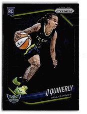 2025 Panini Prizm WNBA #95 JJ Quinerly Dallas Wings Rookie