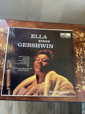 Ella Fitzgerald - Ella Sings Gershwin (LP, Album, Mono) 1956 Good Plus