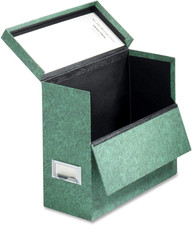 Pendaflex Fiberboard Transfer Case, Letter Size, Drop Front, Green (591 GRE)