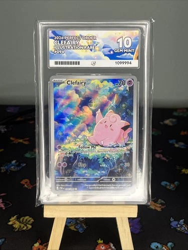 Clefairy Perfect Order Ace 10 *perfect Subgrades* 097/088 Graded