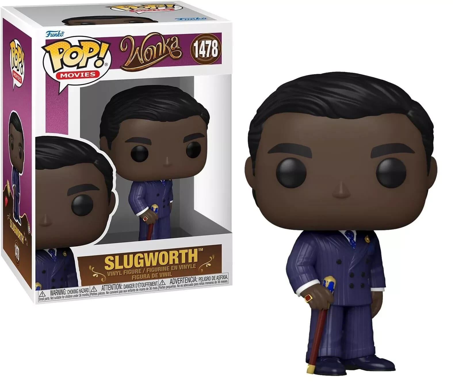 Funko Willy Wonka & The Chocolate Factory Pop! Vinyl Figure Slugworth - Image 5