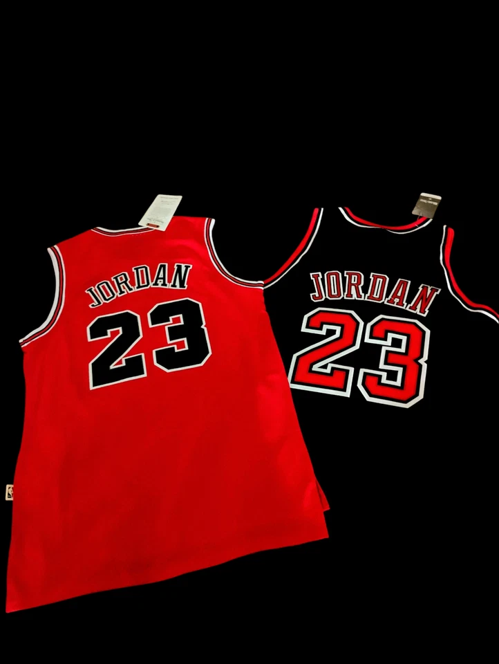 Camiseta Michael Jordan #23 Chicago Throwback Bulls talla para hombre Foto 2 de 2