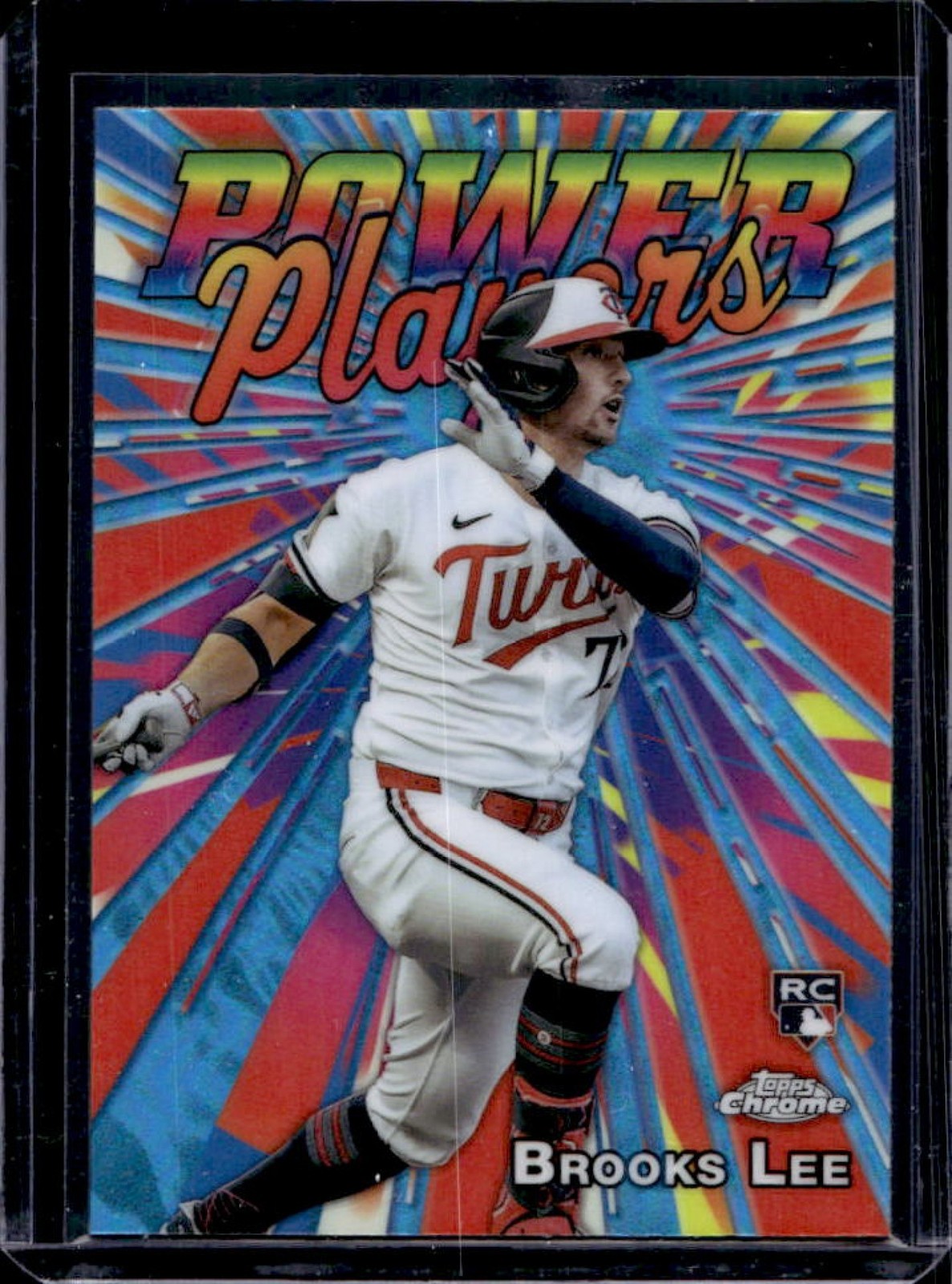 2025 Topps Chrome Brooks Lee Power Players RC Rookie #PP-23 Twins