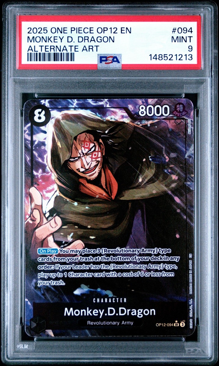 Monkey.D.Dragon (Alternate Art) OP12-094 Legacy of the Master Foil