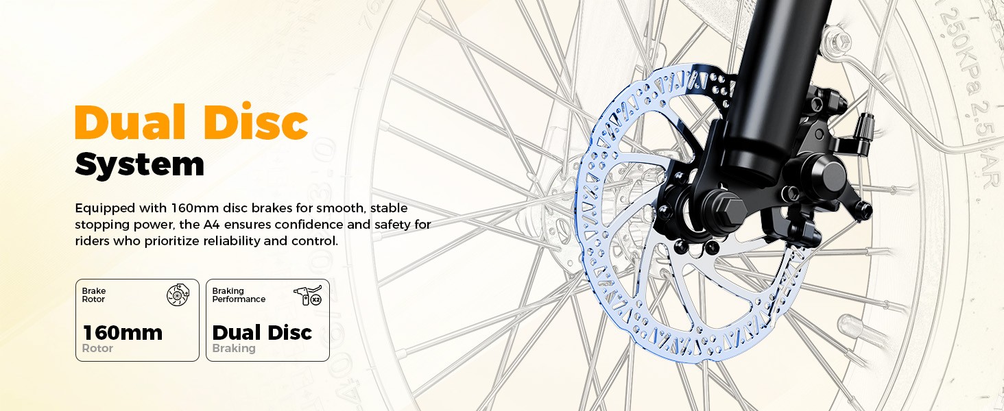 Electric Trike for Adults 1000W, Aipas A4Folding Ebike 62 Miles 20" Fat Tire