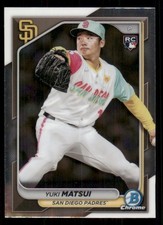 2024 Bowman Chrome #51 Yuki Matsui RC