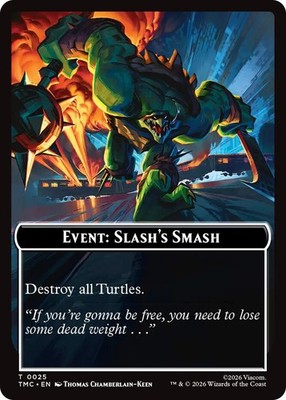 Event: Slash's Smash Light Play, English Magic the Gathering MTG Teenage Mutant 