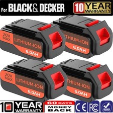 1/2/4pcs 20V Replacement for Black Decker MAX Lithium LBXR20 LB20 LBX20 Battery