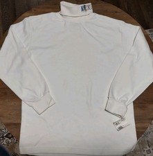 Vintage Disney Mickey Mouse Embroidered Long Sleeved TurtleNeck 90s Y2K NWT