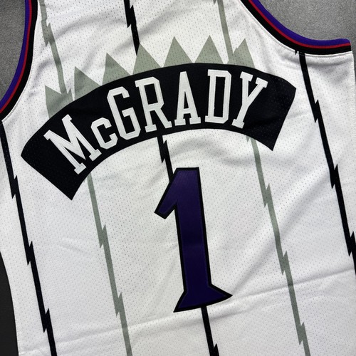 Maglia 100% autentica Tracy Mcgrady Mitchell Ness 98 99 Raptors taglia 44 L uomo - Foto 6 di 6