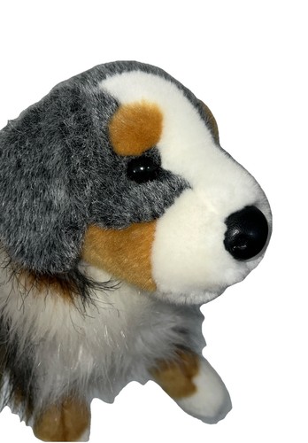 Douglas Sinclair Australian Shepherd Dog #2019 Plush 15" Realistic - Nice!