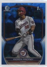 2023 Bowman Chrome Draft Sapphire Edition Andrew Pinckney #BDC-40 09an